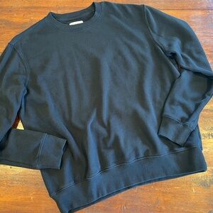 Men's Goodfellow & Co Black Crewneck Pullover Sweatshirt XL